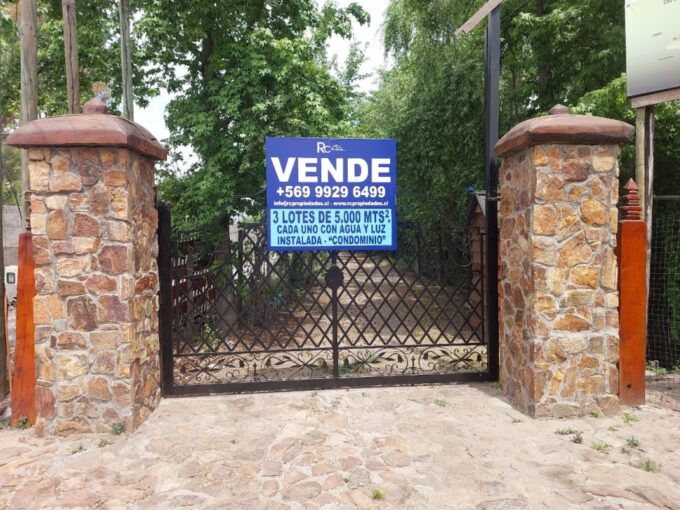 Paine, Colonia Kennedy, 3 lotes de 5.000 m2